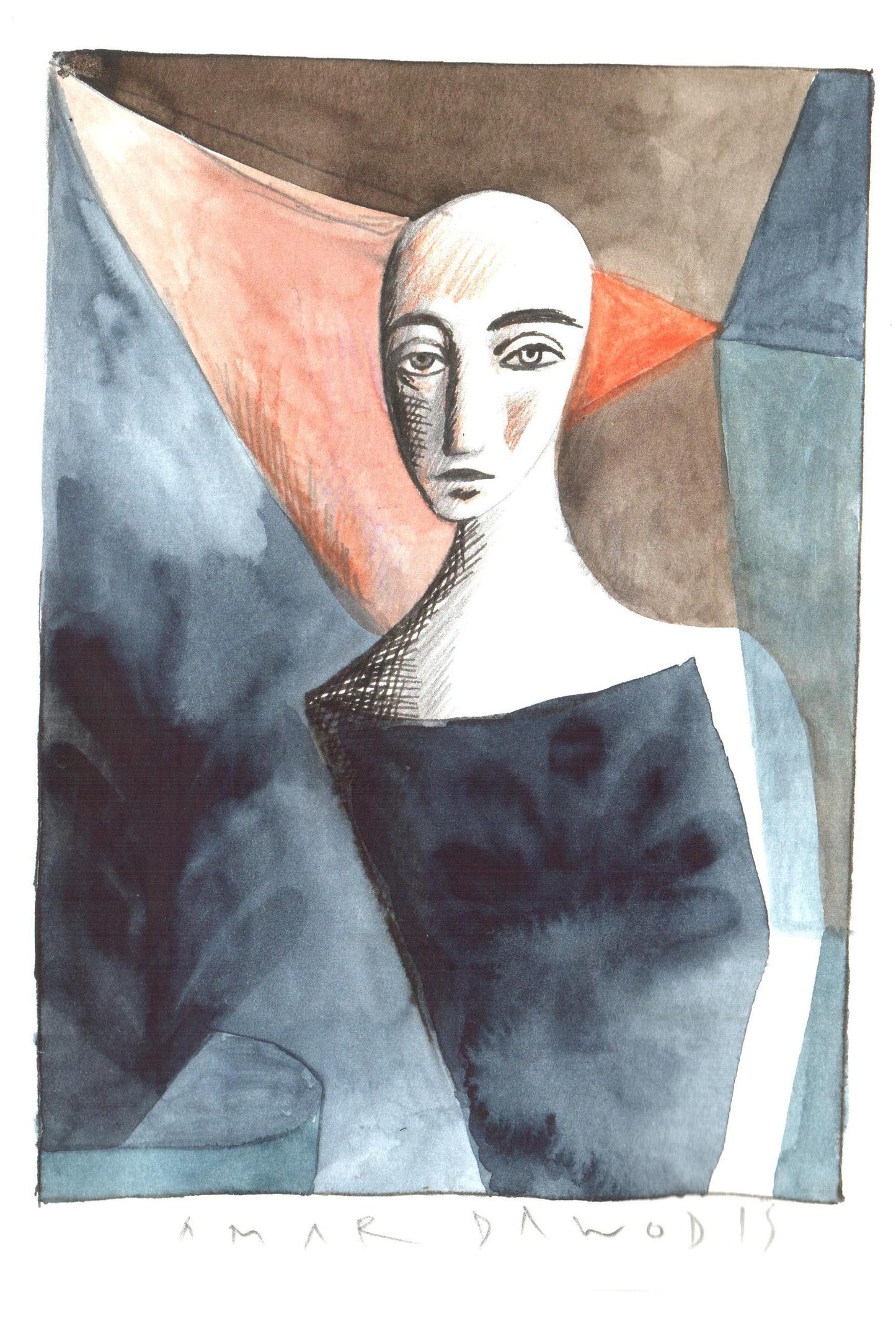 Amar Dawod Iraq/Sweden - Untitled 54 original artwork available at marsoum art collective