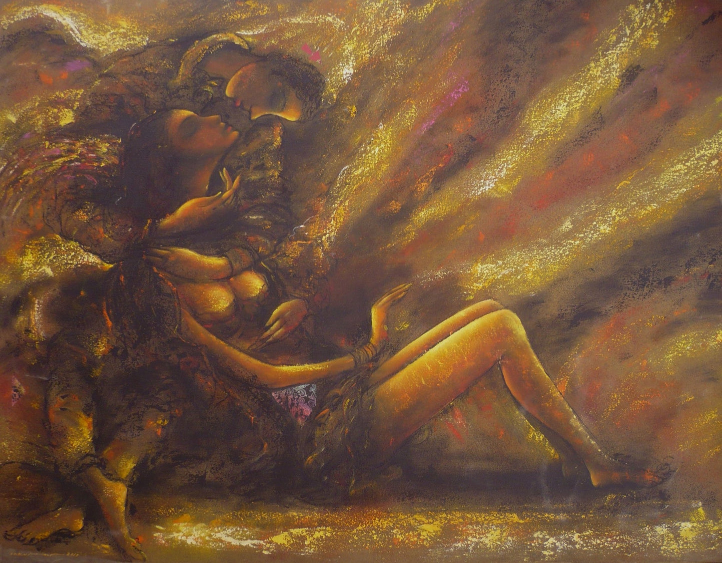 Hammoud Chantout Syria/France - "حالة حب / A State of Love" 2010 original artwork available at marsoum art collective