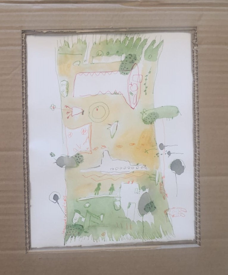 Hamed Saeed Iraq - Untitled 25 original artwork available at marsoum art collective