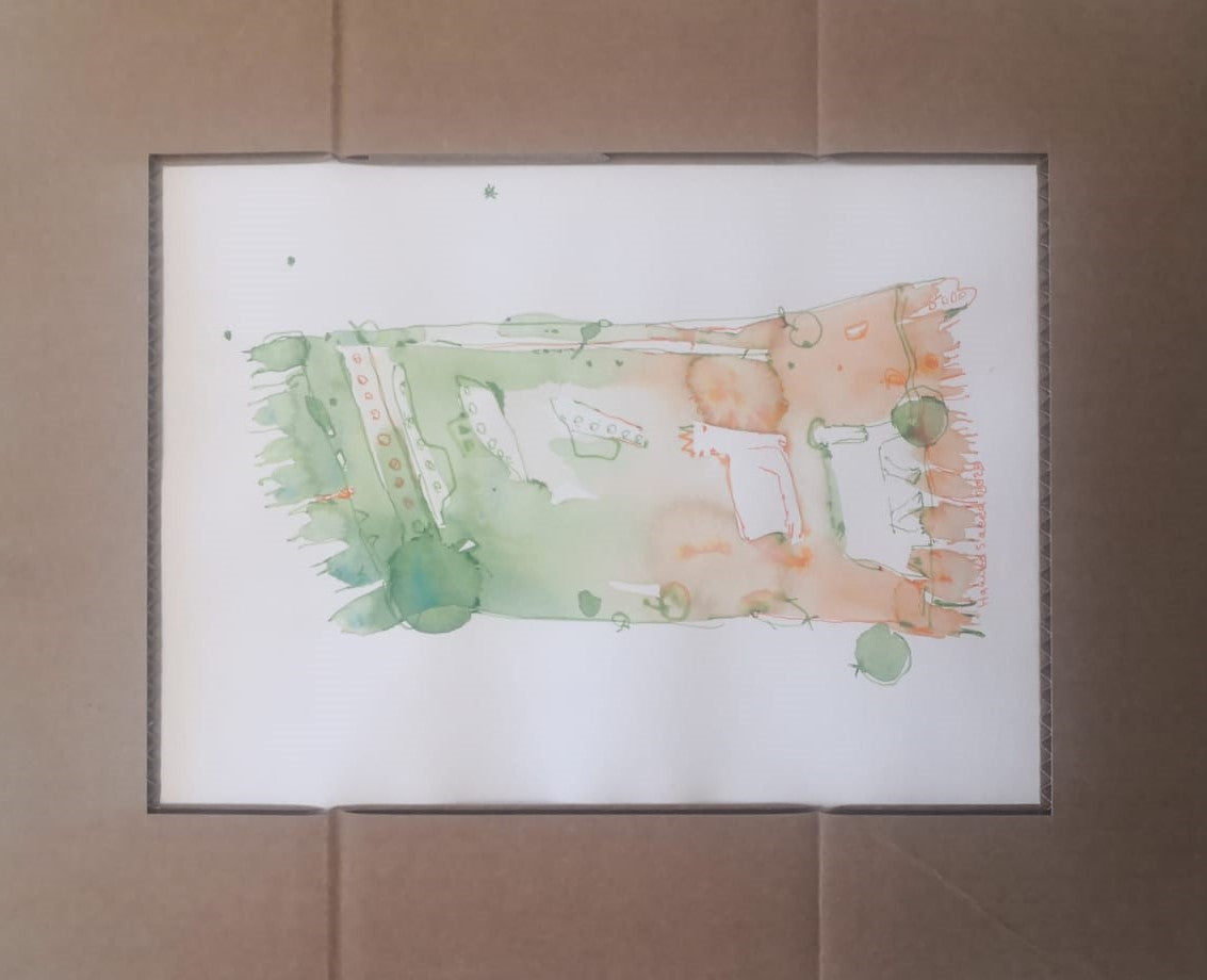 Hamed Saeed Iraq - Untitled 13 original artwork available at marsoum art collective