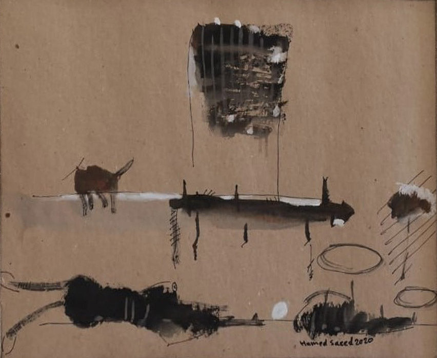 Hamed Saeed Iraq - Untitled 29 original artwork available at marsoum art collective