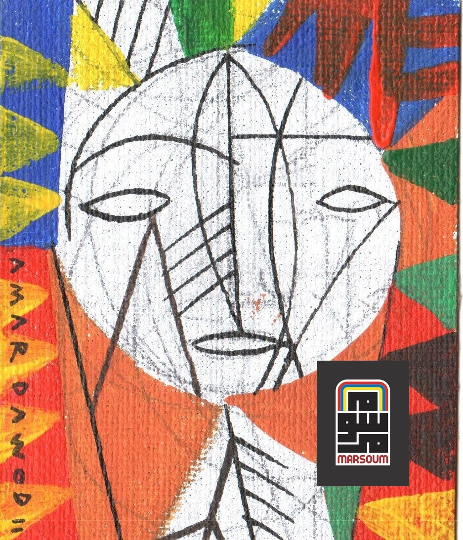 Amar Dawod Iraq/Sweden - Untitled 11 2016 original artwork available at marsoum art collective