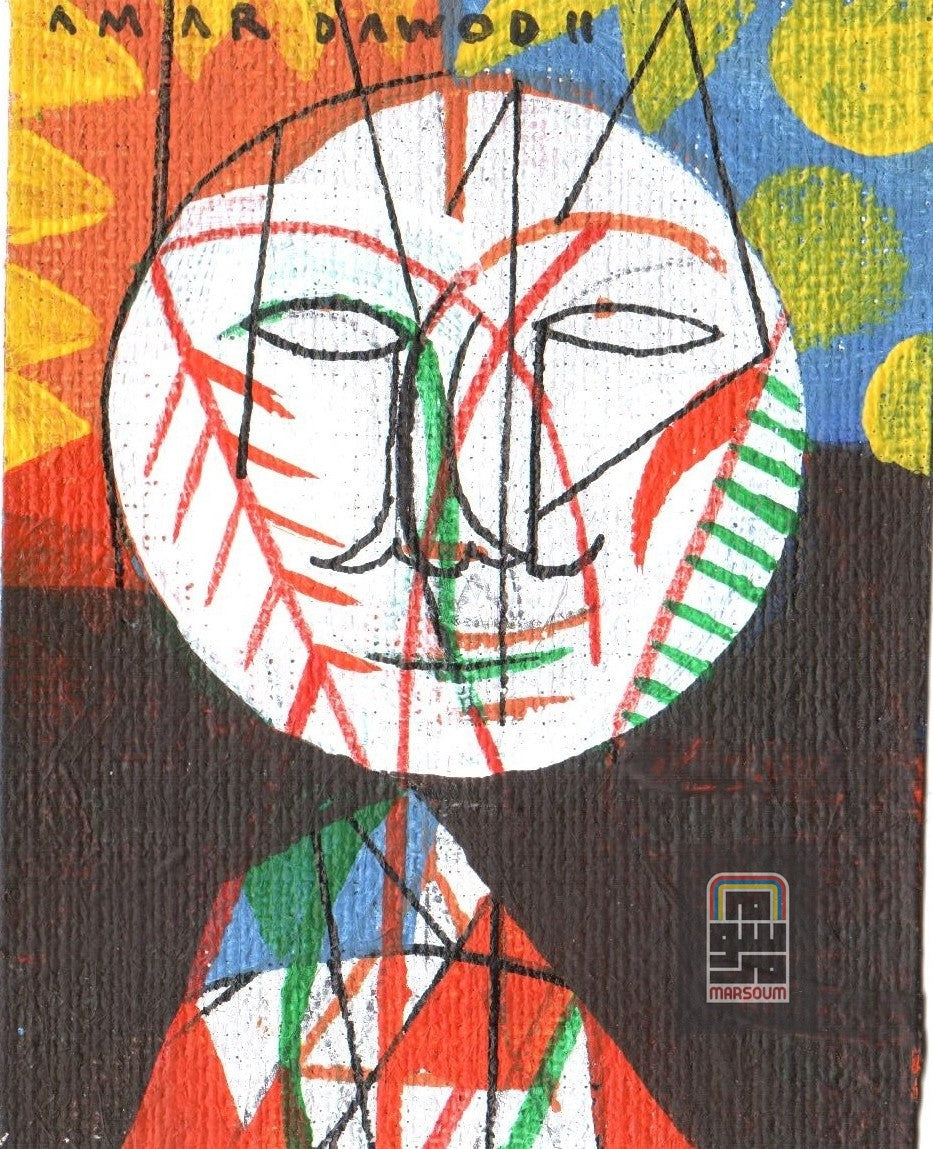 Amar Dawod Iraq/Sweden - Untitled 8 2016 original artwork available at marsoum art collective