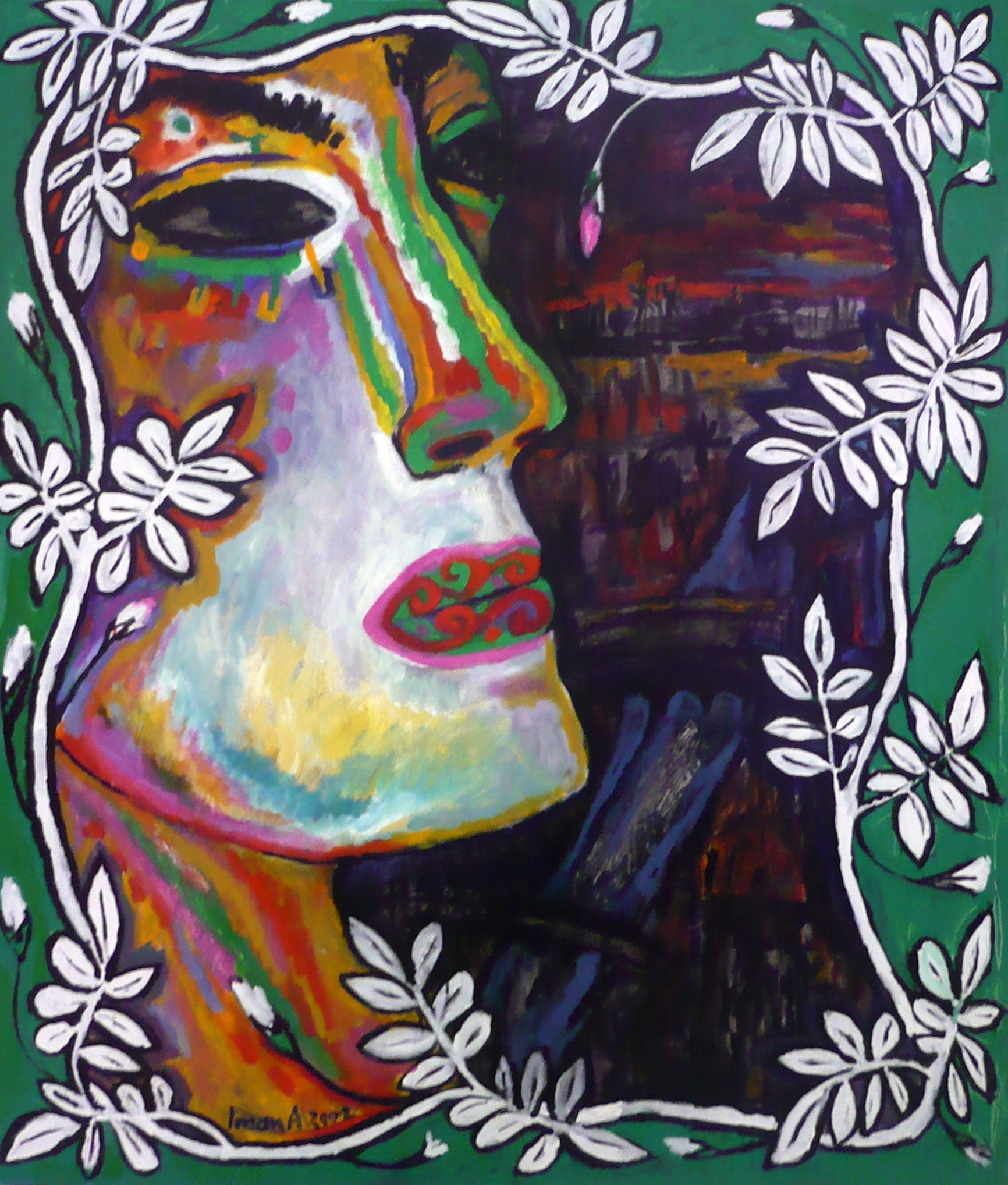 Eman Ali Khaled Iraq - Untitled 7 original artwork available at marsoum art collective