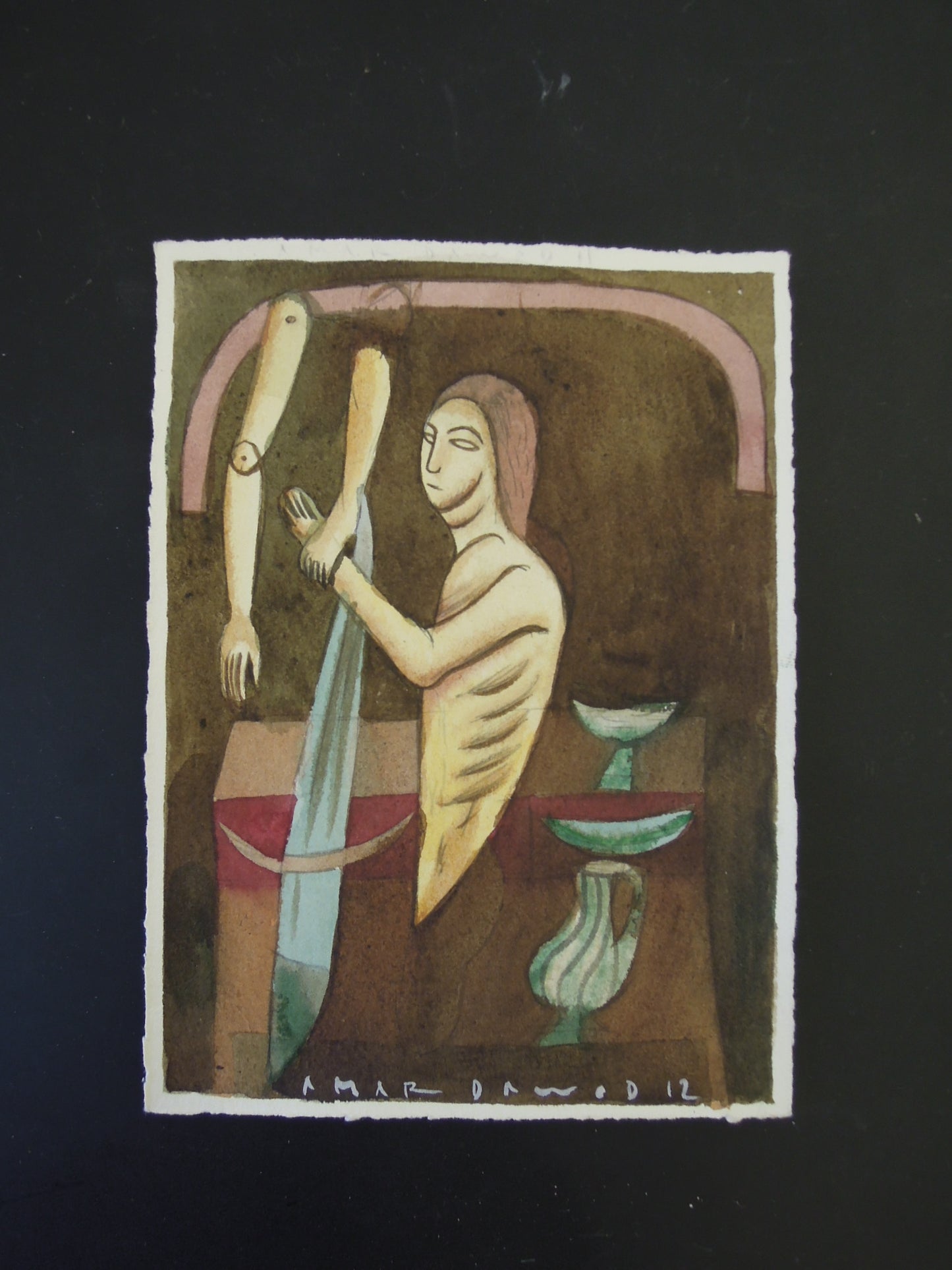 Amar Dawod Iraq/Sweden - Untitled 45 original artwork available at marsoum art collective