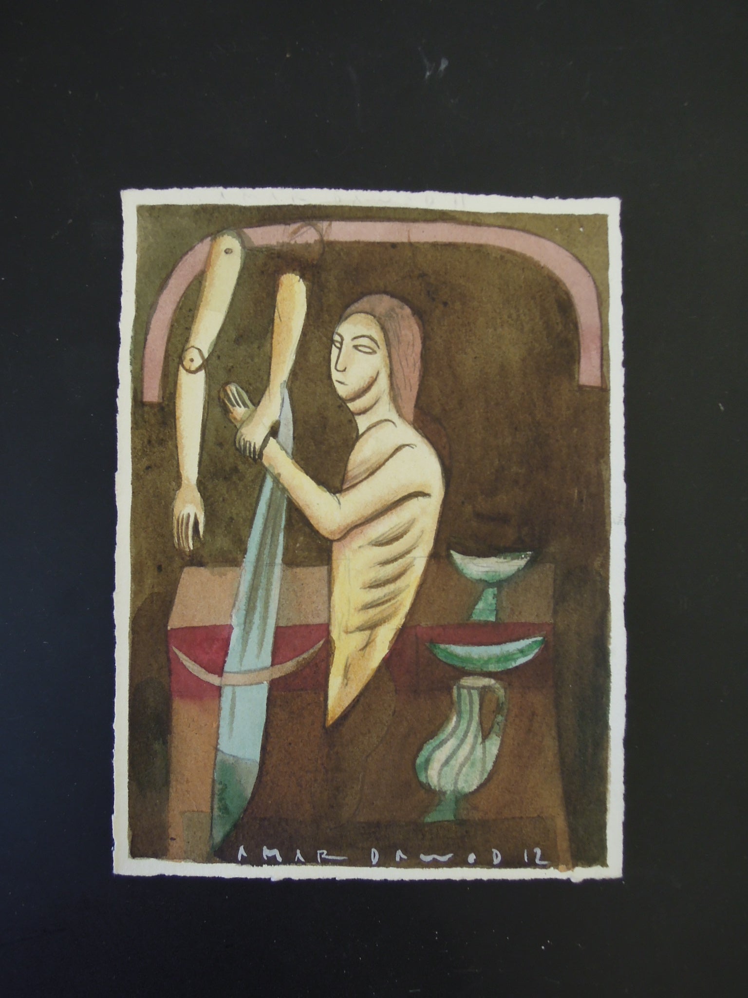 Amar Dawod Iraq/Sweden - Untitled 45 original artwork available at marsoum art collective