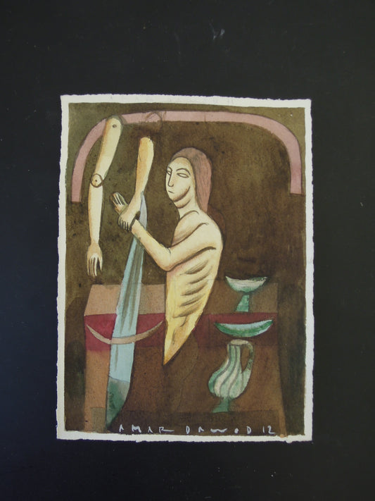 Amar Dawod Iraq/Sweden - Untitled 45 original artwork available at marsoum art collective