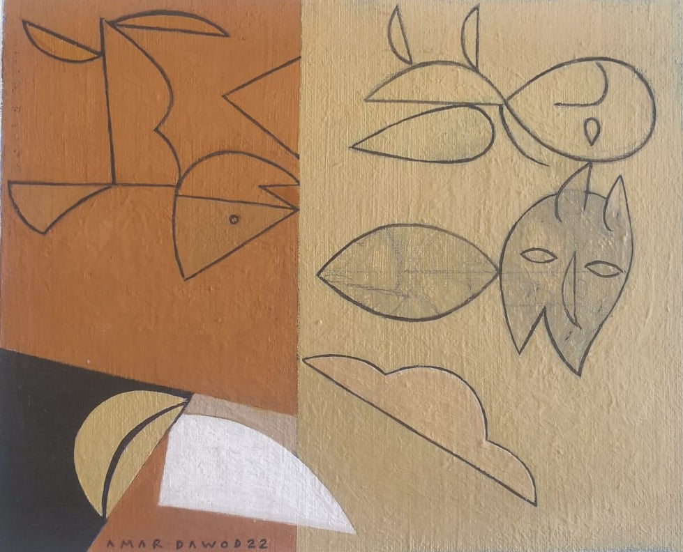 Amar Dawod Iraq/Sweden - Untitled 56 original artwork available at marsoum art collective