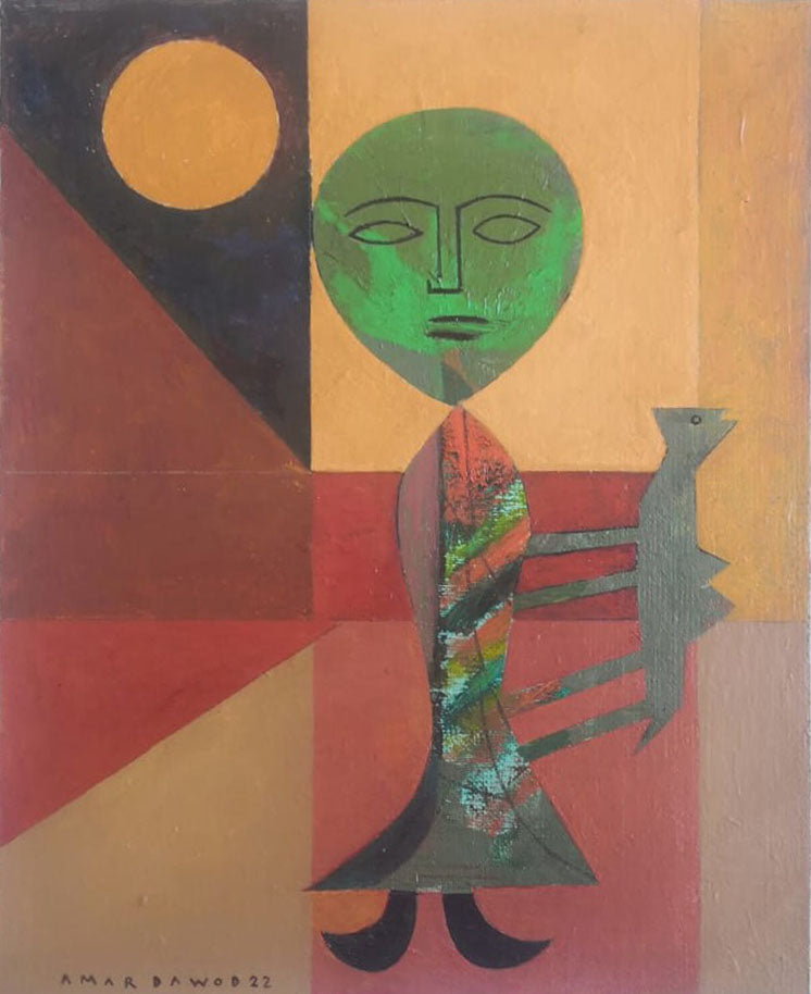 Amar Dawod Iraq/Sweden - Untitled 61 original artwork available at marsoum art collective