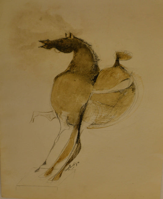 Amir Al-Obaydi Iraq - Untitled 11 original artwork available at marsoum art collective