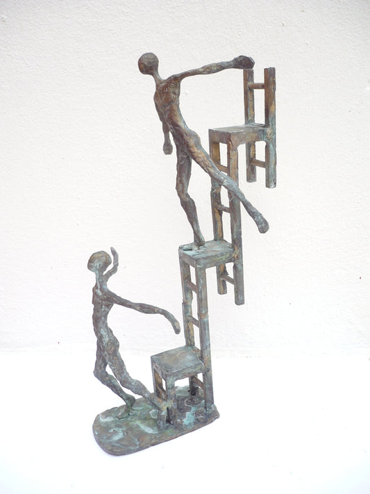 Ayad Al-Qaraghulli Iraq - Up Down Small original artwork available at marsoum art collective