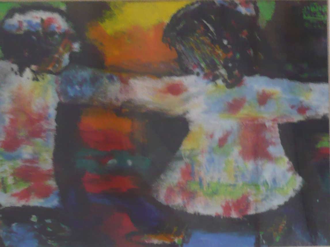 Abdulqader Bakhit Sudan - Untitled 23 original artwork available at marsoum art collective