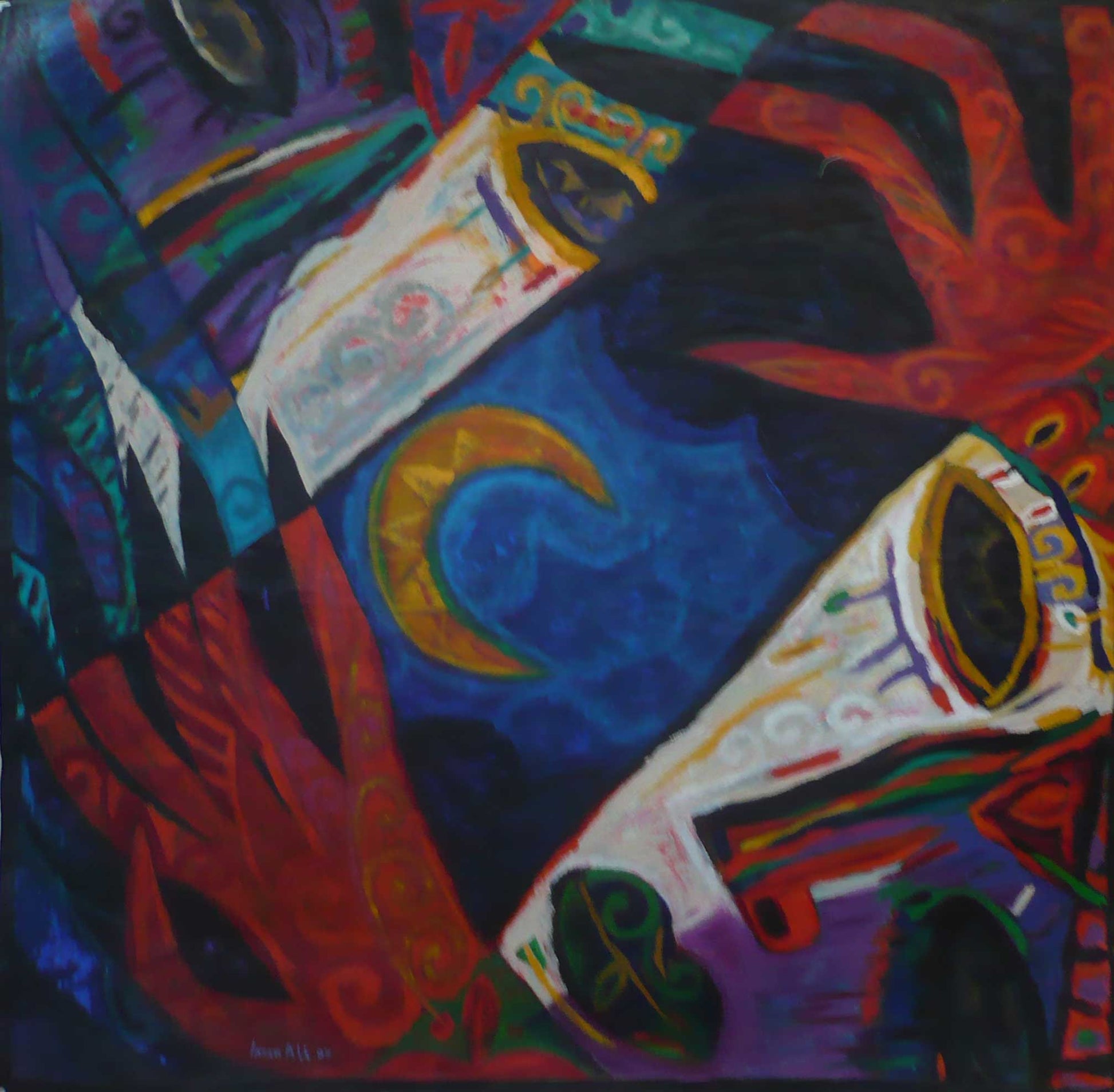 Eman Ali Khaled Iraq - Untitled 11 original artwork available at marsoum art collective