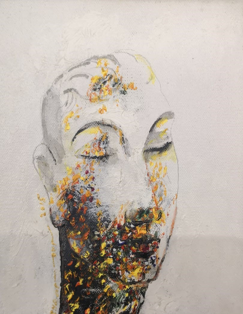 Hammoud Chantout Syria/France ∙ رجل حزين / Sad Man 2015
