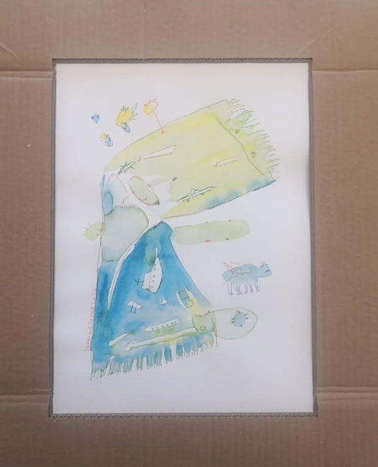 Hamed Saeed Iraq - Untitled 9 original artwork available at marsoum art collective