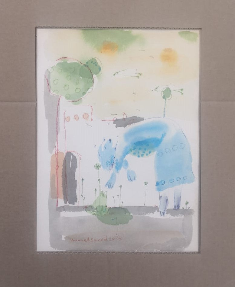 Hamed Saeed Iraq - Untitled 23 original artwork available at marsoum art collective