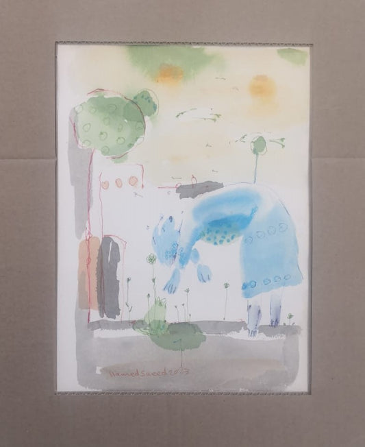 Hamed Saeed Iraq - Untitled 23 original artwork available at marsoum art collective