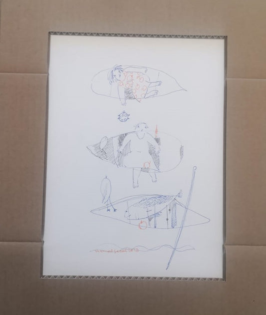 Hamed Saeed Iraq - Untitled 17 original artwork available at marsoum art collective