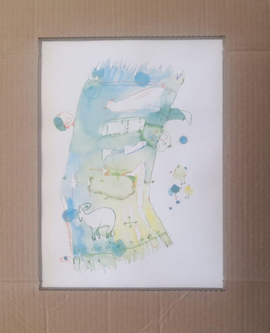 Hamed Saeed Iraq - Untitled 18 original artwork available at marsoum art collective