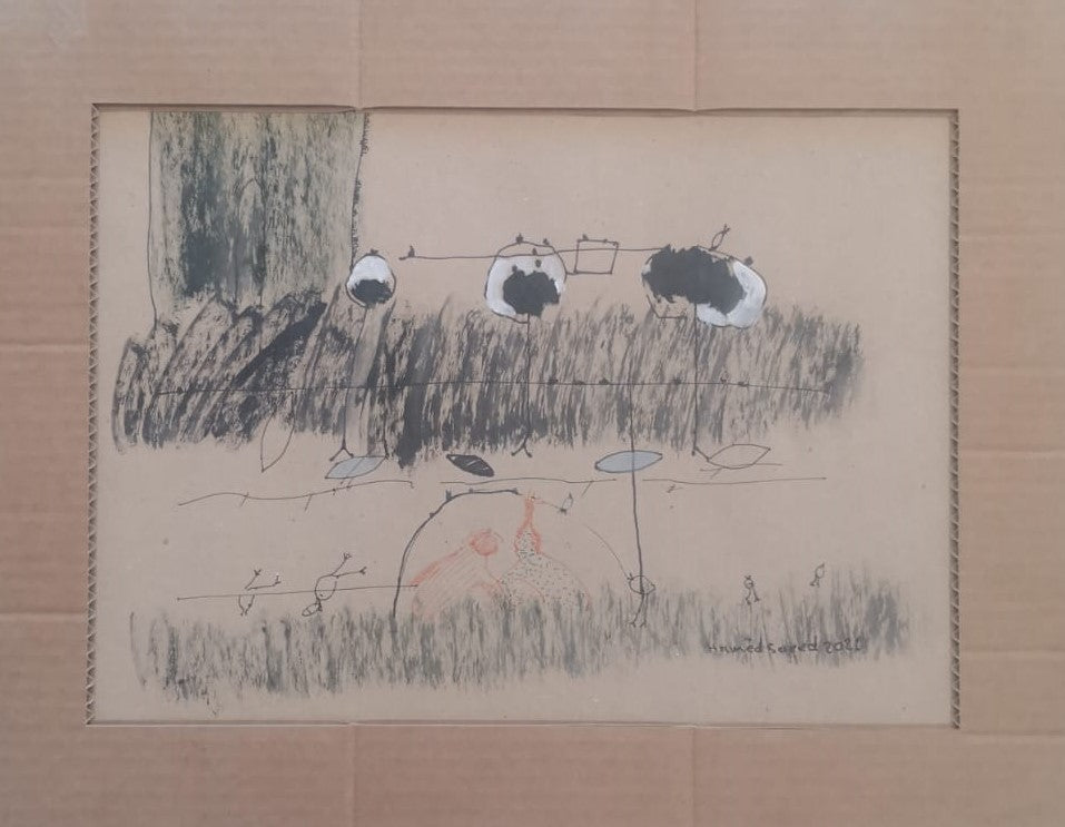 Hamed Saeed Iraq - Untitled 14 original artwork available at marsoum art collective