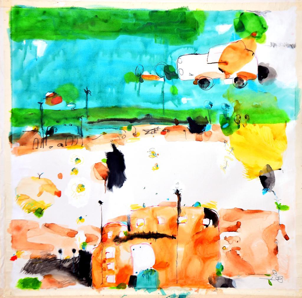 Hamed Saeed Iraq - Untitled 36 original artwork available at marsoum art collective