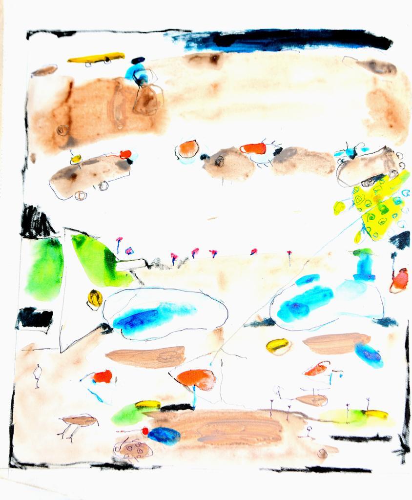 Hamed Saeed Iraq - Untitled 32 original artwork available at marsoum art collective