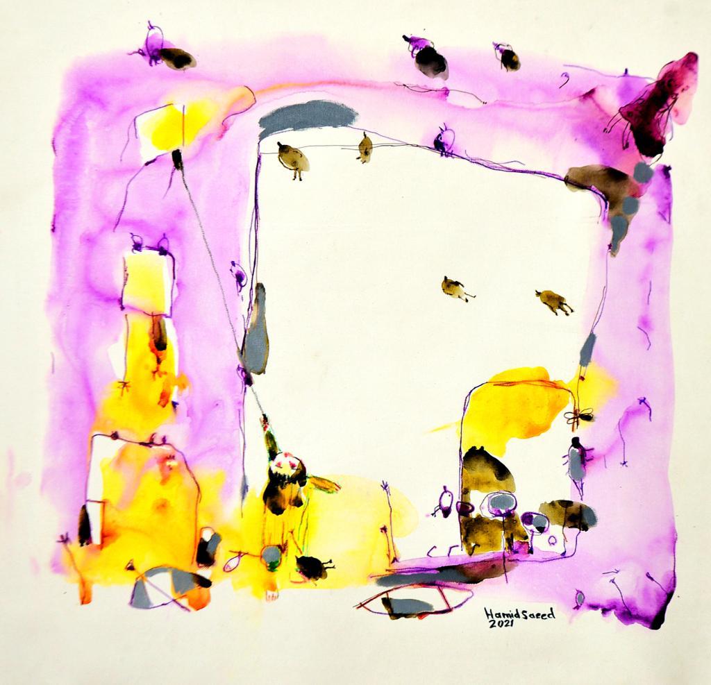 Hamed Saeed Iraq - Untitled 35 original artwork available at marsoum art collective