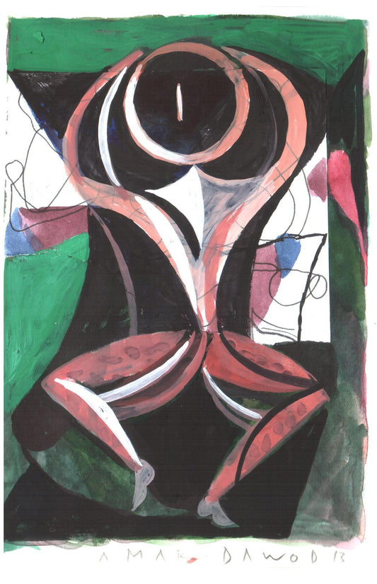 Amar Dawod Iraq/Sweden - Untitled 70 original artwork available at marsoum art collective