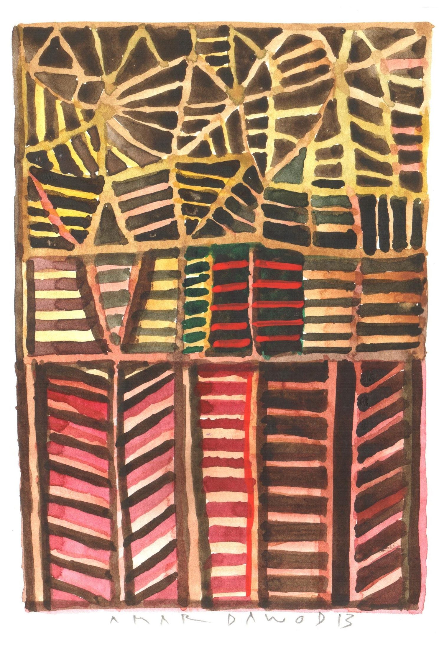 Amar Dawod Iraq/Sweden - Untitled 73 original artwork available at marsoum art collective